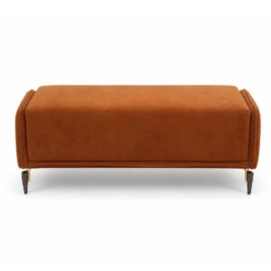 Clara Bed Setti |  with Metal Legs